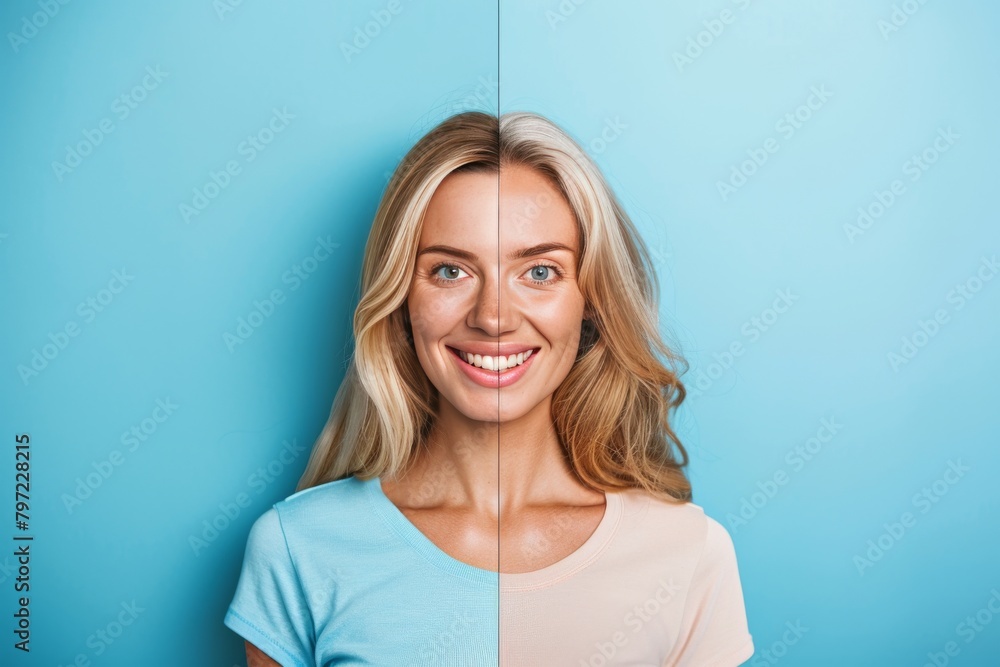 Poster stage transitions in aging moisturizer impacts showcase composite aging integration, aligning visual