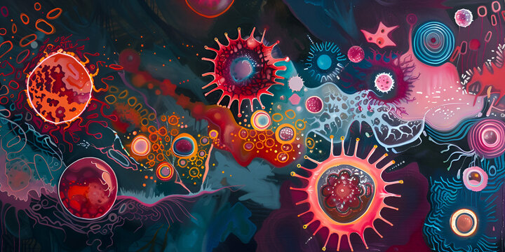 Abstract Immunity, Viral Intrusion