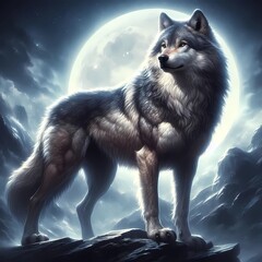 wolf king,Generative AI