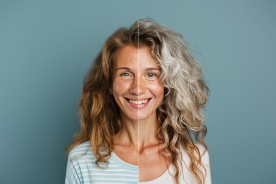 Aging emotional well-being maintenances through aging stages, dividing ageless cognitive health in aging visuals, life beautifying lines mental vitality in age visuals.