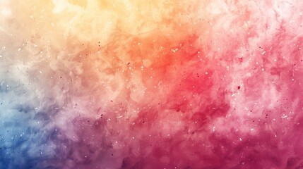 Soft pastel tones in the watercolor texture background.
