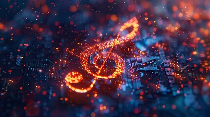 Contemporary AI technology has revolutionized the music industry through its ability to create digital compositions, orchestrate performances, and enhance the overall music experience.