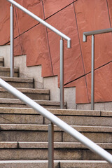 街中の様々な通路や階段の模様