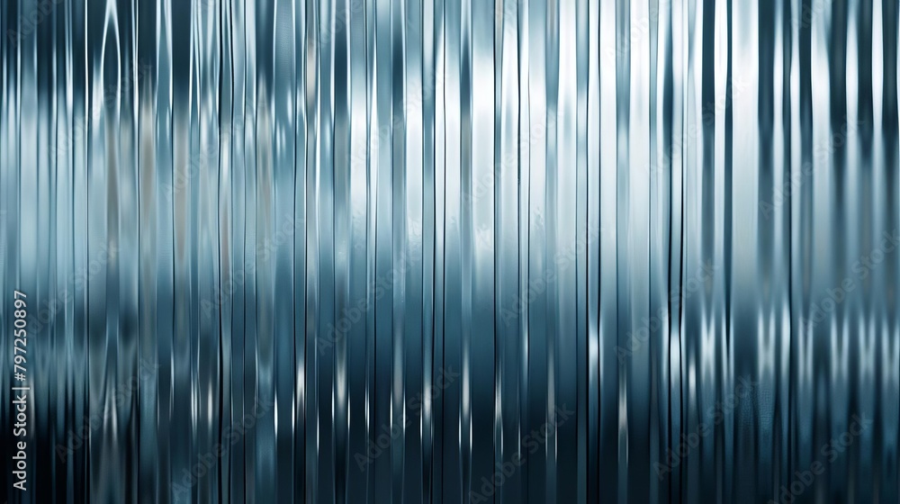 Poster abstract background with reeded glass texture effect 3d render digital art