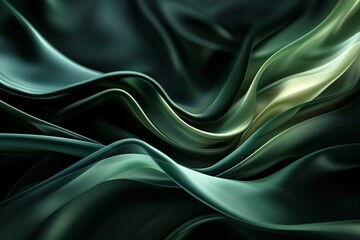 Obraz premium Abstract Silk Waves Texture