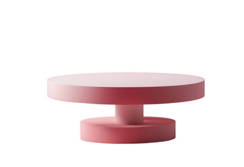 platform
 template side shaped White Podium pink circle red cocncrete Stone products mockup pedestal Advertising background background view poduim white scene presentation platform object modern