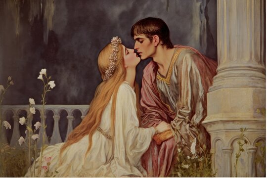 Painting art adult bride.