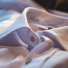 Freshly ironed shirt showing a crispy texture - obrazy, fototapety, plakaty