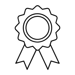 minimalist Badge with ribbons icon (12)