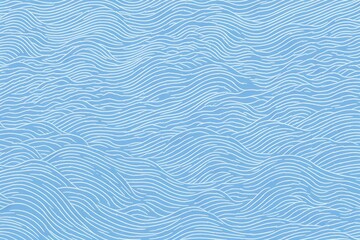 Abstract blue color water wave pattern backgrounds texture.