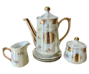 Image of Beautiful Tea Cups Set