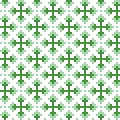 seamless pattern with green leaves