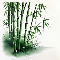 Bamboo forest, Bamboo plants in garden