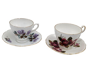  Image of Beautiful Tea Cups Set
