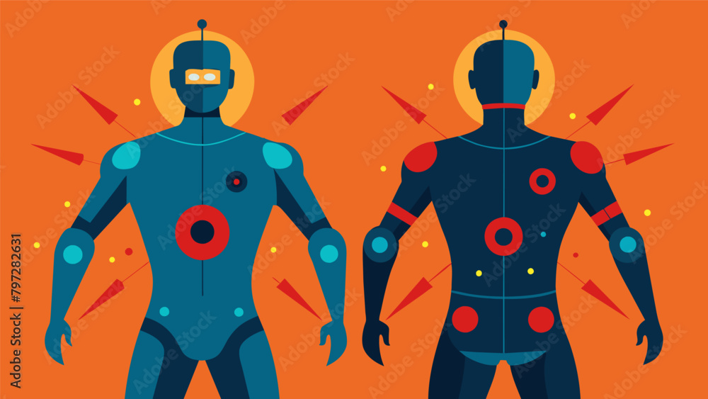Poster test dummies with sensors embedded throughout their body provide valuable data on the impact of punc