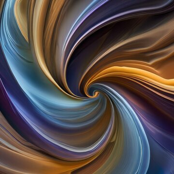 Organic forms swirling and twisting, like a dance of cosmic forces in the universe, creating a sense of wonder and awe, inviting exploration5