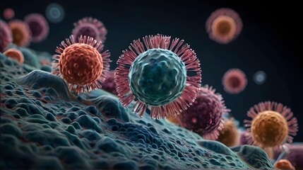 3d rendered illustration of bacteria
