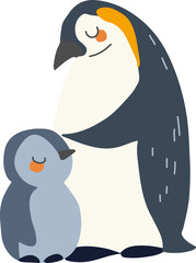 mother and child with this adorable collection of hand-drawn vintage-style illustrations