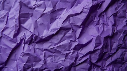Obraz premium Texture of crumpled paper for design background. Purple crumpled paper background.