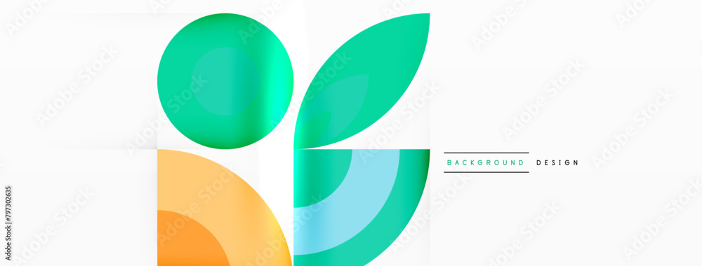 Aufkleber a green and orange logo with a circle symbol on a white background. the logo features an electric bl