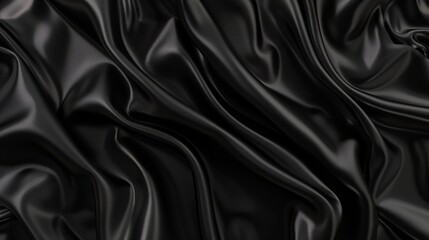 black silk satin background hyper realistic 