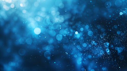 abstract dark blue background bokeh light effect ,Background light bokeh abstract glitter glow bright, sparkle night,abstract gradient blue background with bokeh light effect