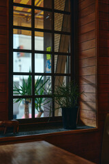 窓から差し込む光