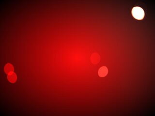 red bokeh background