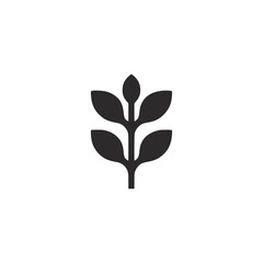 tree grow startup business company logo vector illustration template design