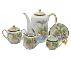 Image of Beautiful Tea Cups Set