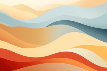 Fototapeta premium a colorful waves in a desert