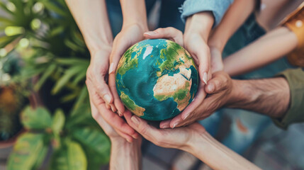 Together we hold the world in our hands