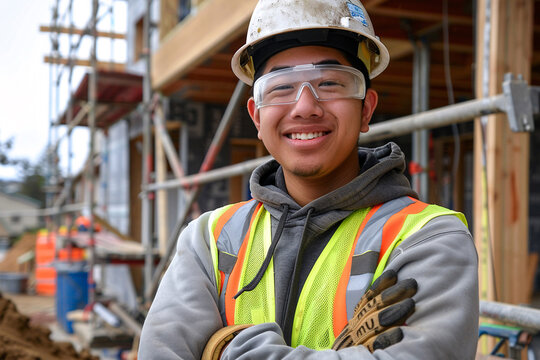 construction worker in construction site, construction worker, workers at work