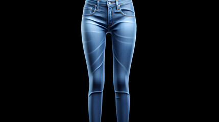 Skinny jeans fashion icon 3d
