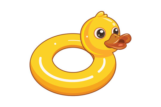 recommend clip art: Duck shaped float