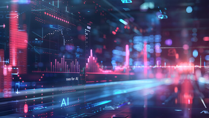 Candle stick graph chart of stock market investment trading background