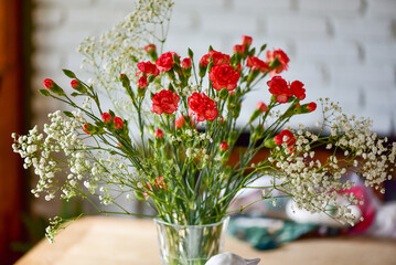 Bright and colorful Floral Centerpieces