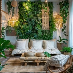 Vertical green wall