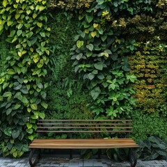 Vertical green wall