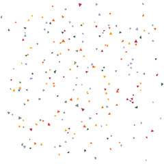 Background with colorful glitter, confetti. Triangle. Fiesta patterns. Bright festive, festival pattern for party invites, wedding, cards, phone Wallpapers. Vector illustrations