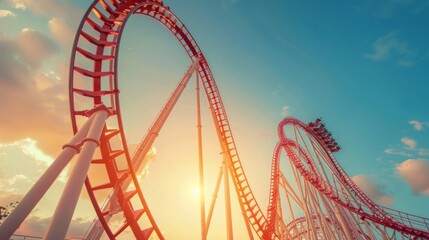 Roller coasters roared to life, their twists and turns providing an adrenaline rush like no other.