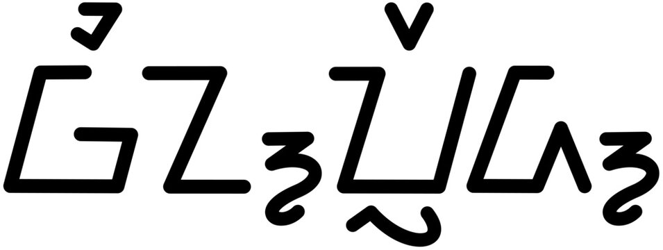  Illustration vector graphic of the name Winfred, (sundanese scipt). Great for printing on your personal items