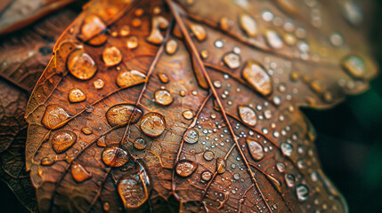 close up of a drop of water