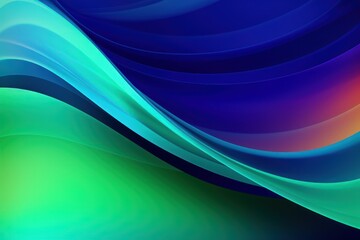 Naklejka premium a colorful background with waves