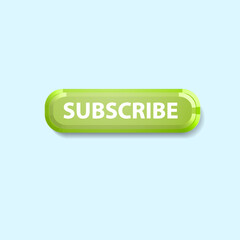 Sucbscribe tittle 3D vector