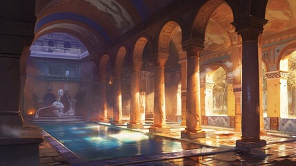 古代ローマ、公衆浴場11