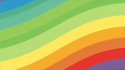 a rainbow colored background with lines