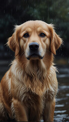 golden retriever dog