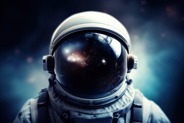 a astronaut in a space suit