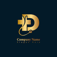 Free Vector Abstract Brand Doctor logo illustration design.